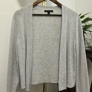 Banana republic gray lightweight cardigan